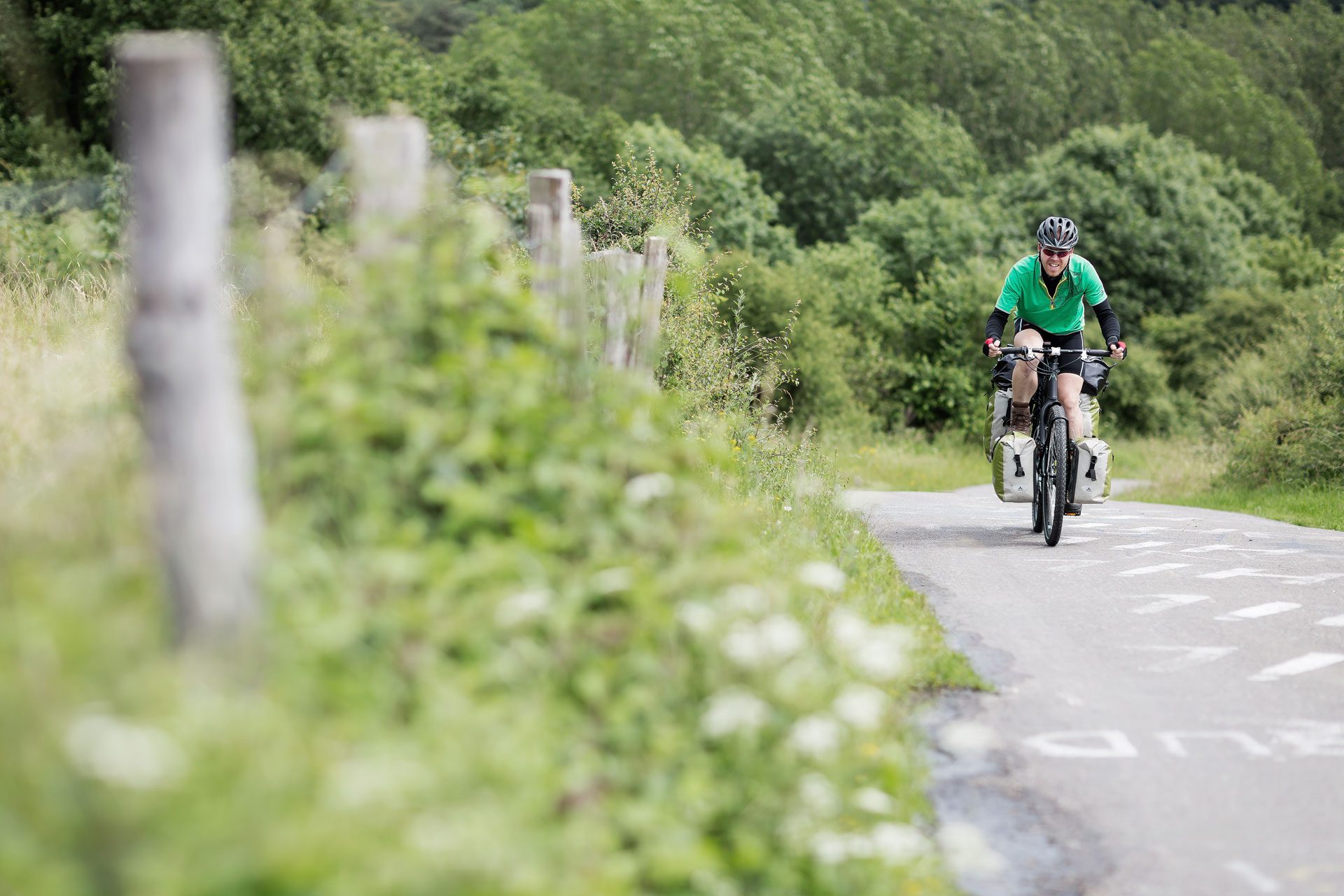 Cycling La Redoute in Belgium