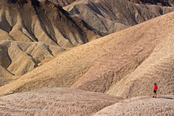 Zabriskie Point in Death Valley