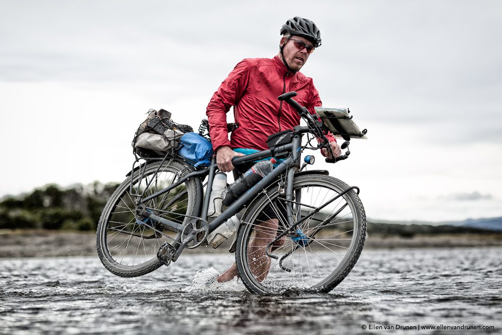 Cycling in Tierra del Fuego