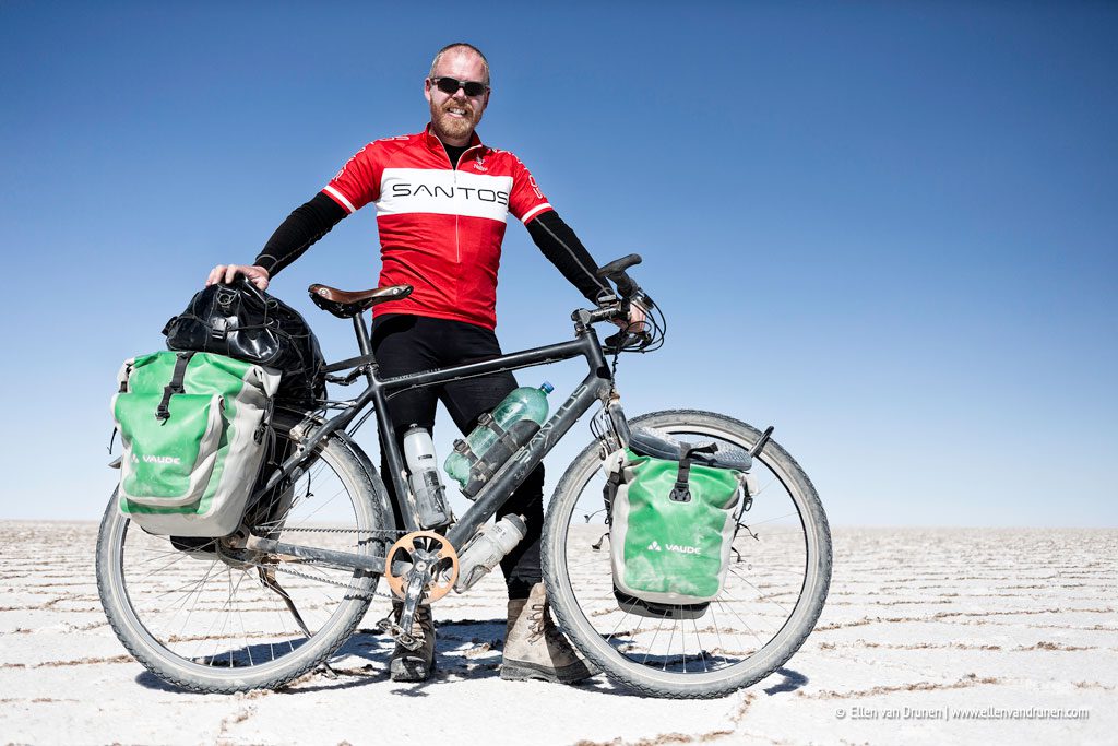 Cycling in Bolivia Salar de Uyuni