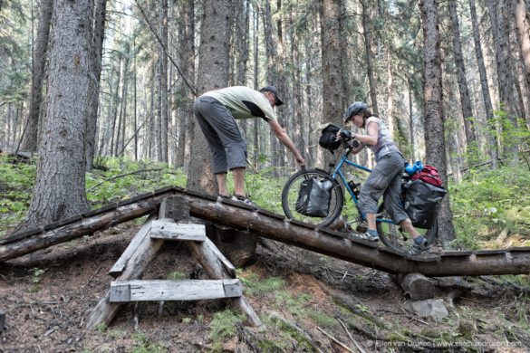 Cycling the GDMBR in Canada