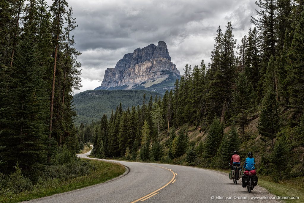 Cycling the Icefield Parkway