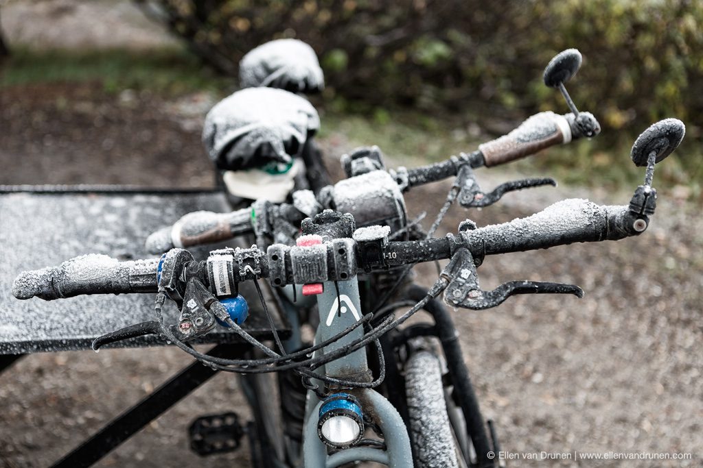 Cycling the Icefield Parkway