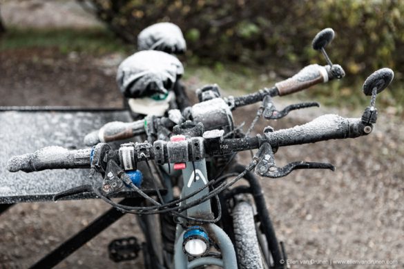 Cycling the Icefield Parkway in Canada