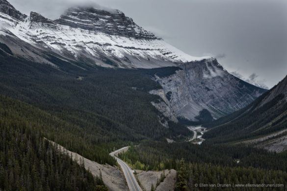 Cycling the Icefield Parkway