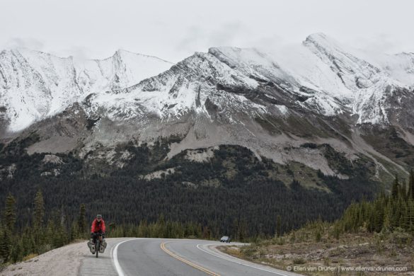 Cycling the Icefield Parkway