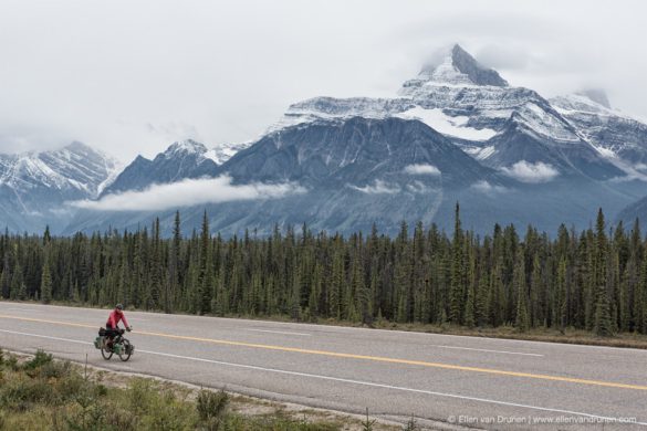 Cycling the Icefield Parkway