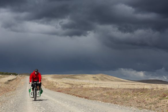 Cycling in Tierra del Fuego