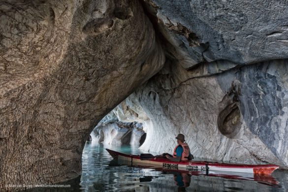 Canoe trip to the Cuevas de Marmol