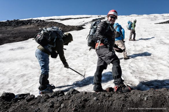 Climbing Volcan Villarrica