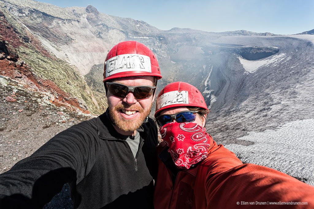 Climbing Volcan Villarrica