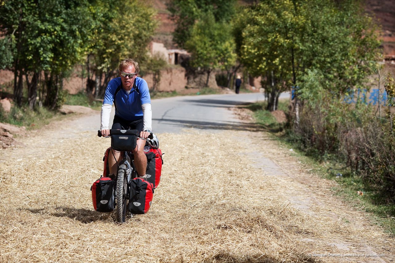 Cycling Sichuan China