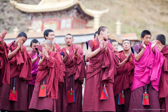 Cycling Sichuan China