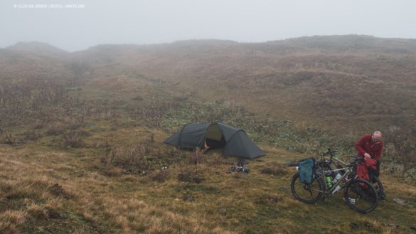 Camp site at 2300 meters