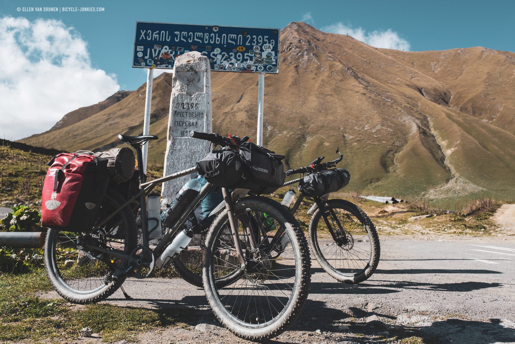 Jvari Pass on the Old Militairy Road