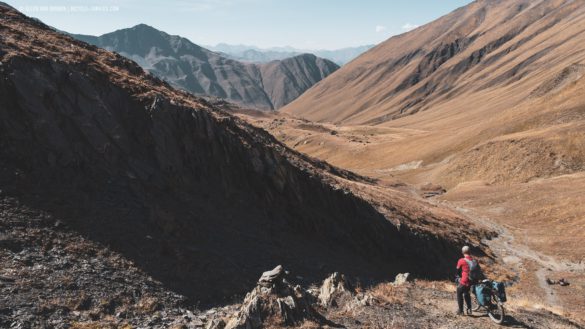 Bikepacking the Chaukhi pass in Georgia