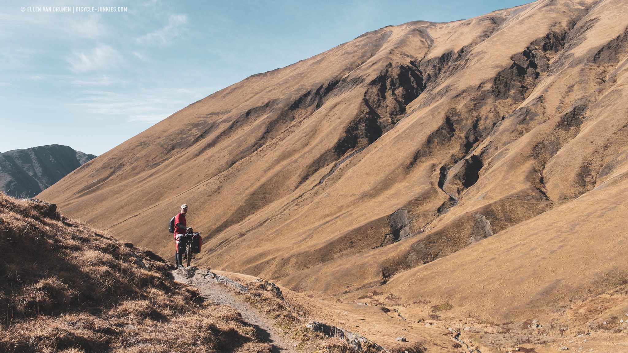 Bikepacking the Chaukhi pass