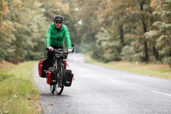 Cycling in Slovenia on an Avaghon X29