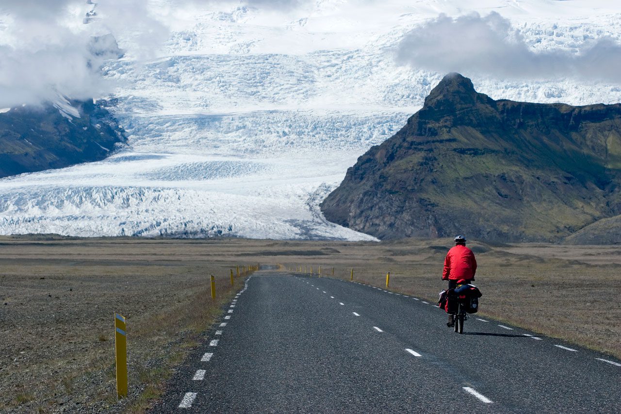 Cycling in Iceland