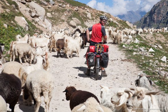 Cycling in Ladakh India