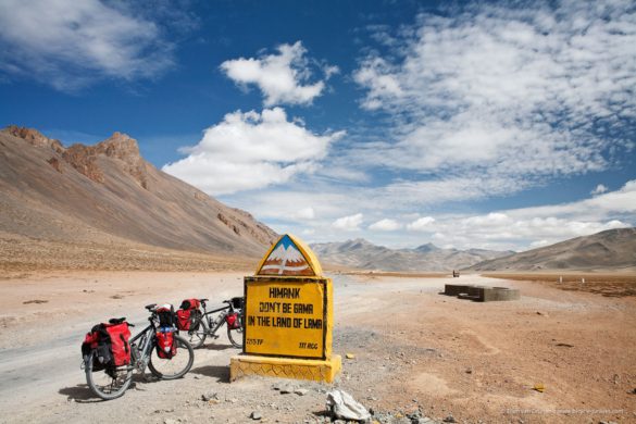 Cycling in Ladakh India