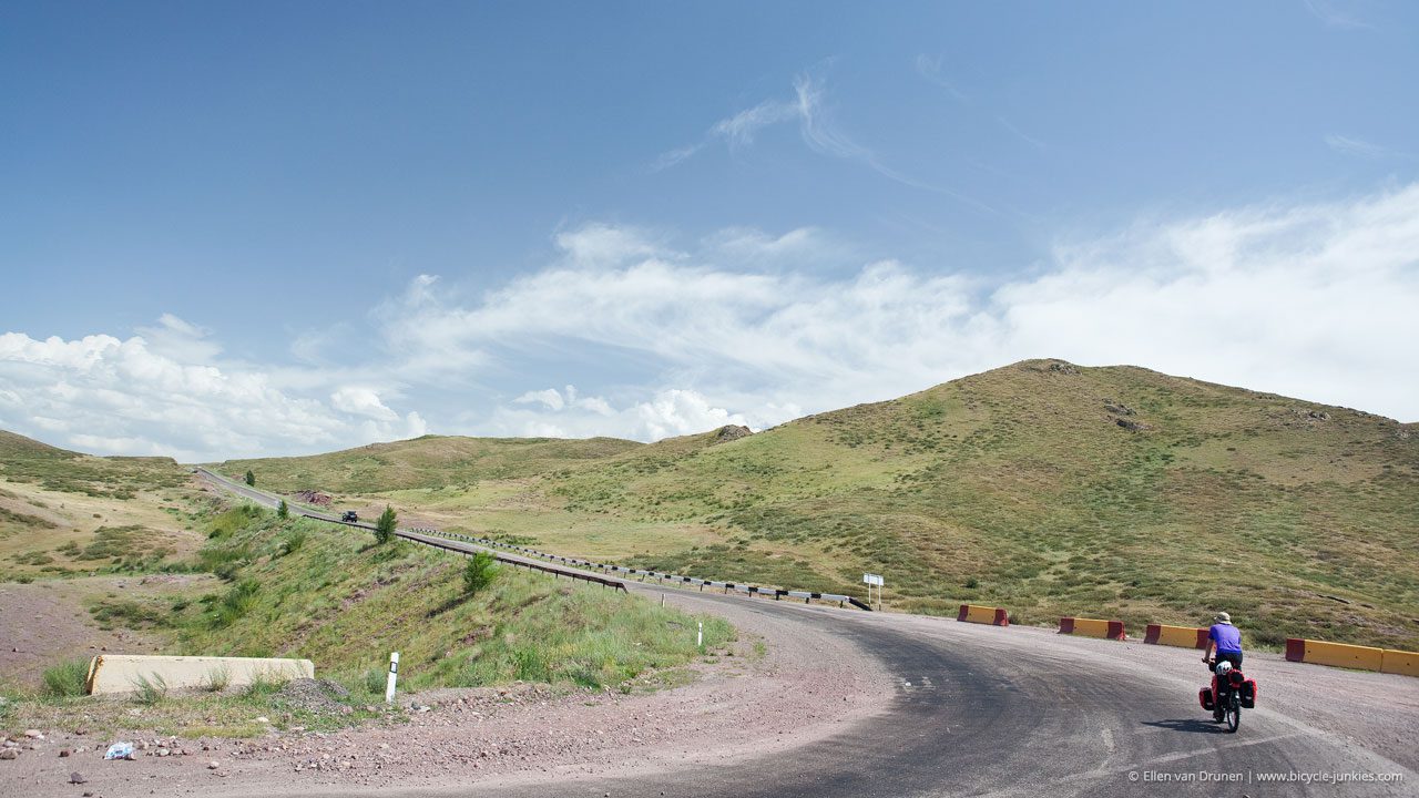 Cycling in Kazachstan