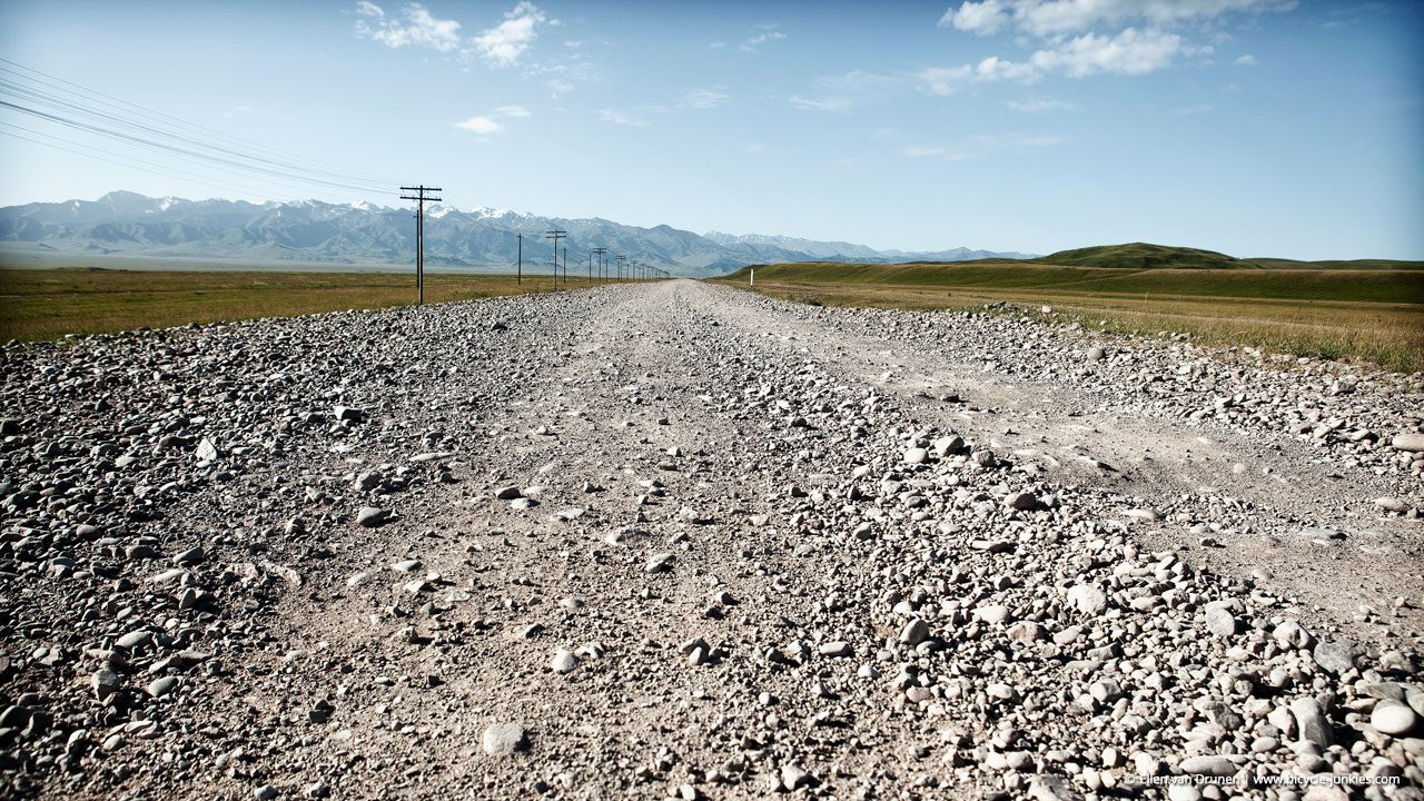 Cycling in Kazachstan