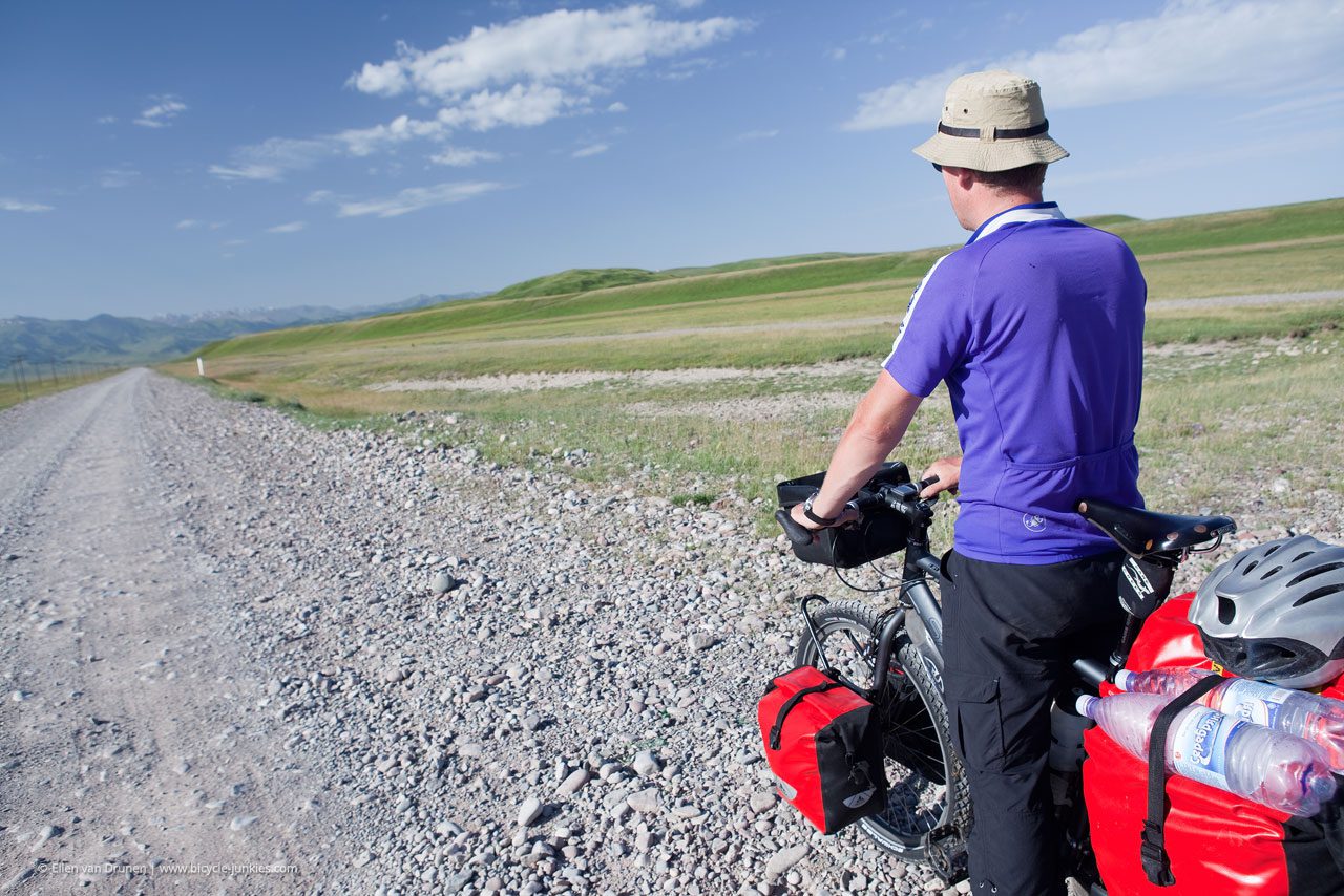 Cycling in Kazachstan