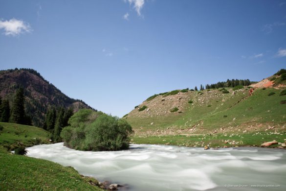 Cycling in Kyrgyzstan