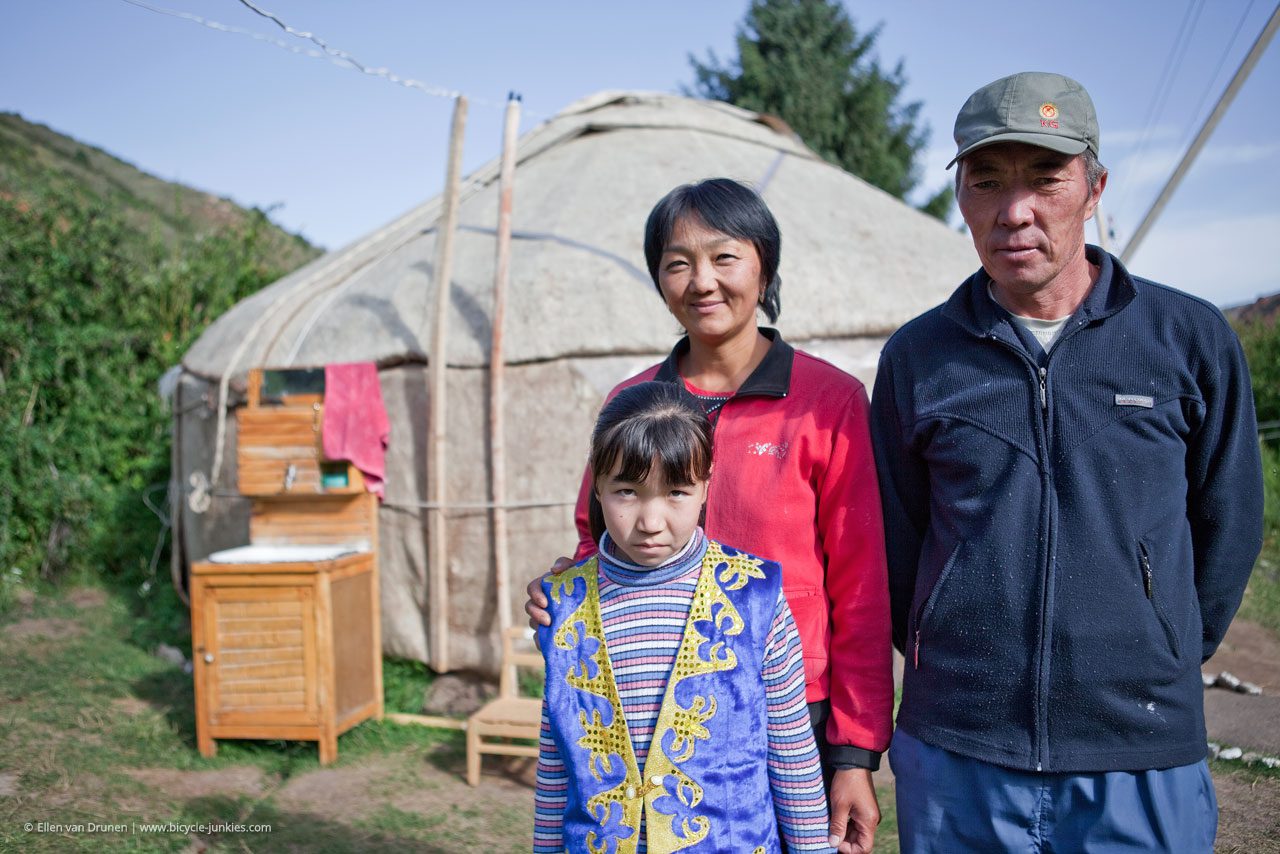 Cycling in Kyrgyzstan