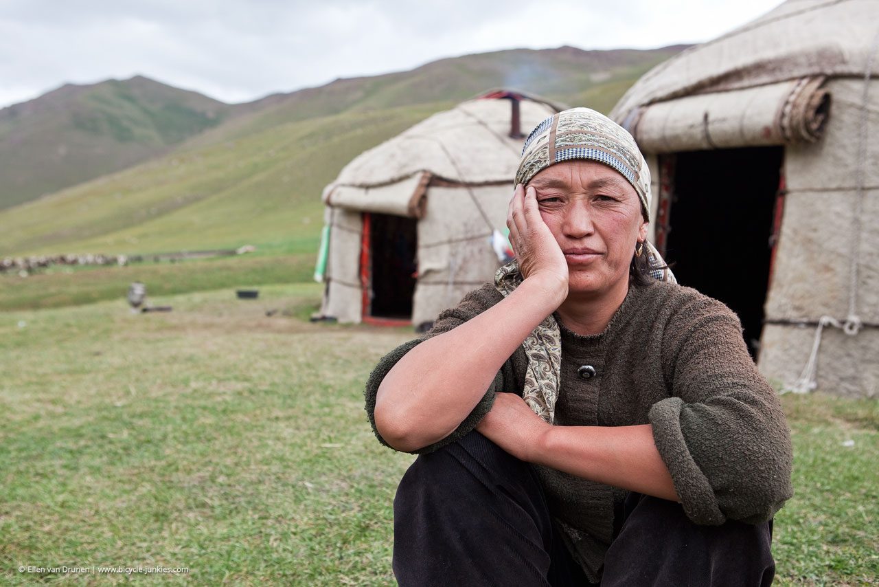 Cycling in Kyrgyzstan