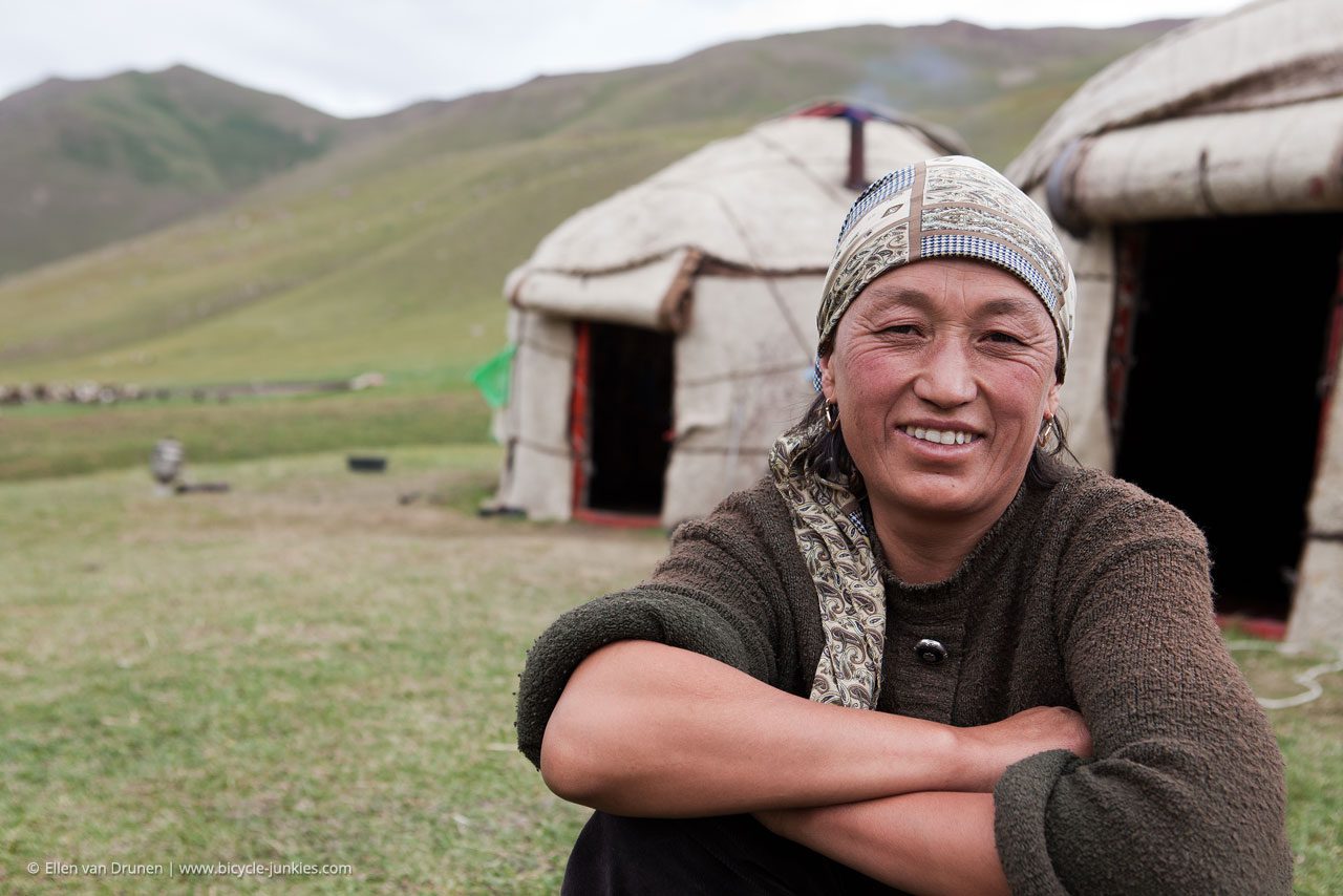 Cycling in Kyrgyzstan