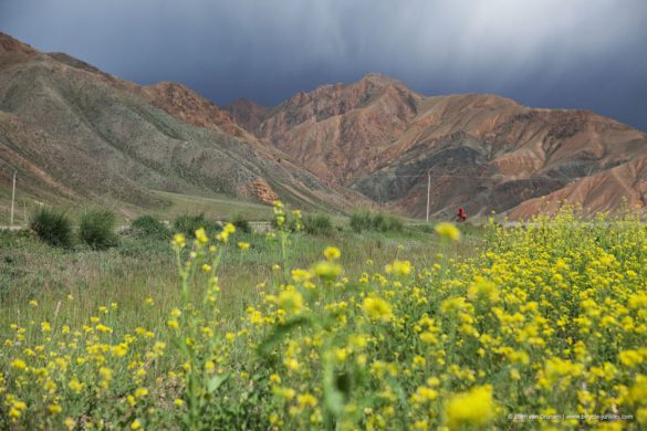 Cycling in Kyrgyzstan