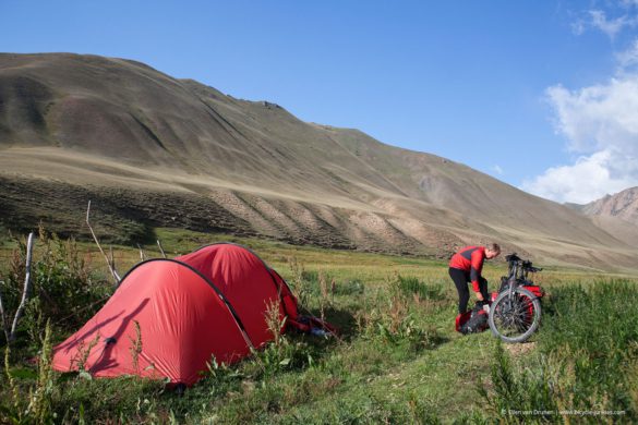 Cycling in Kyrgyzstan