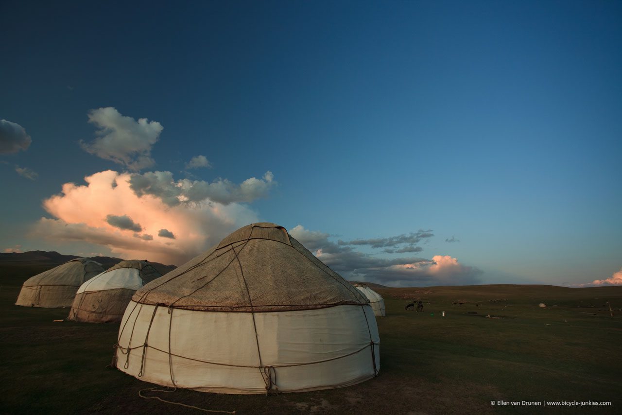 Cycling in Kyrgyzstan