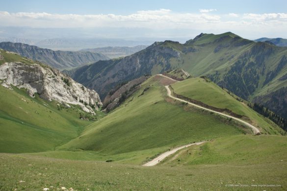 Cycling in Kyrgyzstan