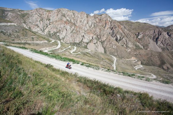 Cycling in Kyrgyzstan