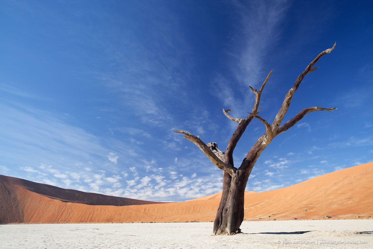 Cycling in Namibia