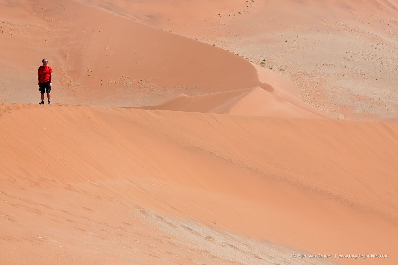 Cycling in Namibia