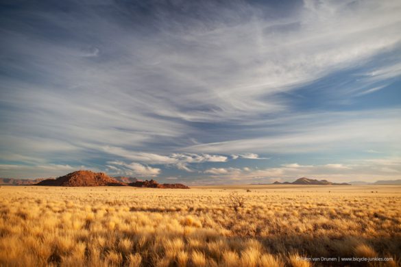 Cycling in Namibia