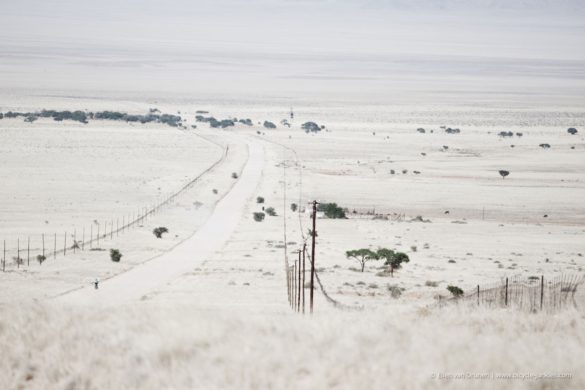 Cycling in Namibia