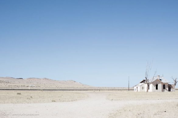 Cycling in Namibia