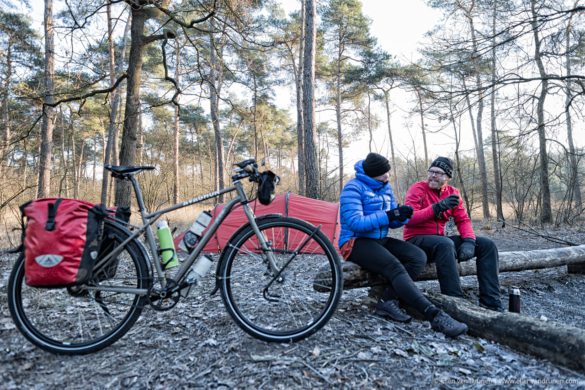 Winter cycling in the Netherlands on an Avaghon X29