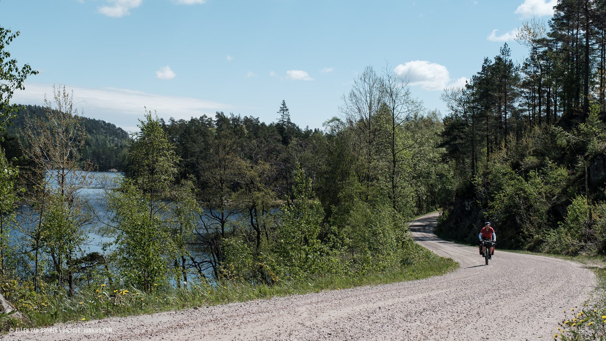 Off road cycling in Norway