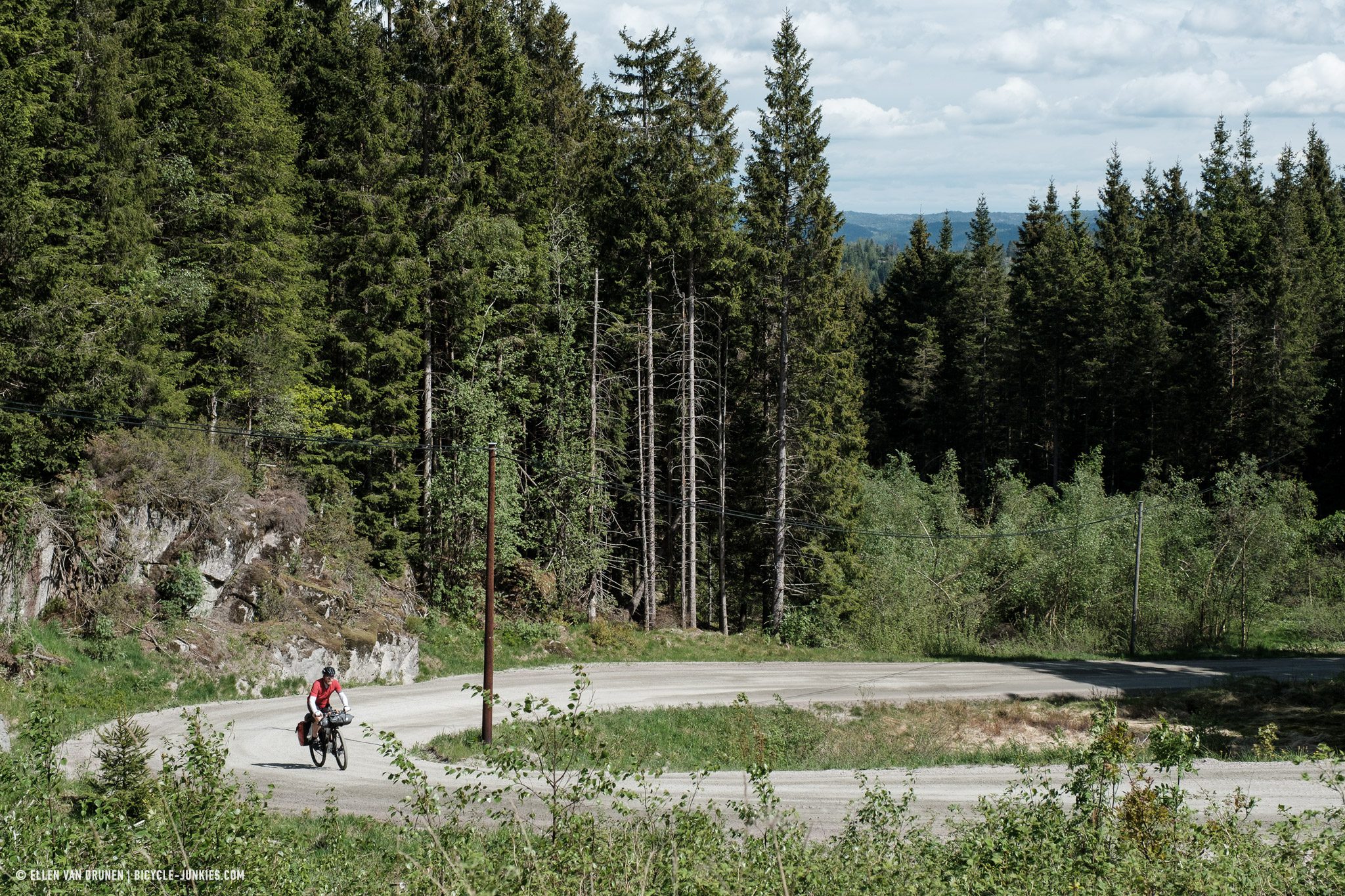 Off road cycling in Norway