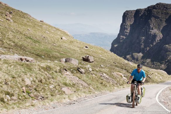 Bicycle touring in Scotland