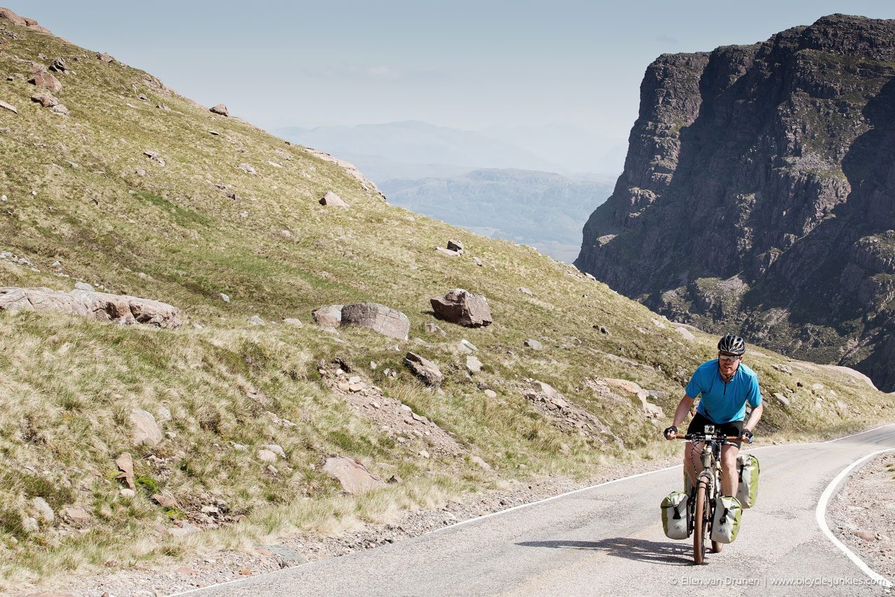 Bicycle touring in Scotland