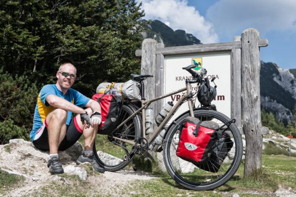 Cycling in Slovenia on an Avaghon X29