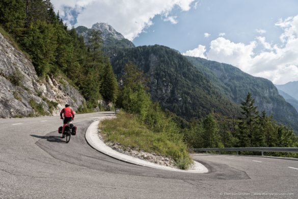 Cycling in Slovenia on an Avaghon X29