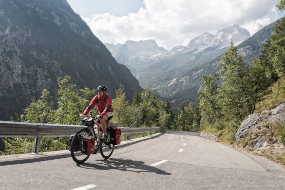 Cycling in Slovenia on an Avaghon X29